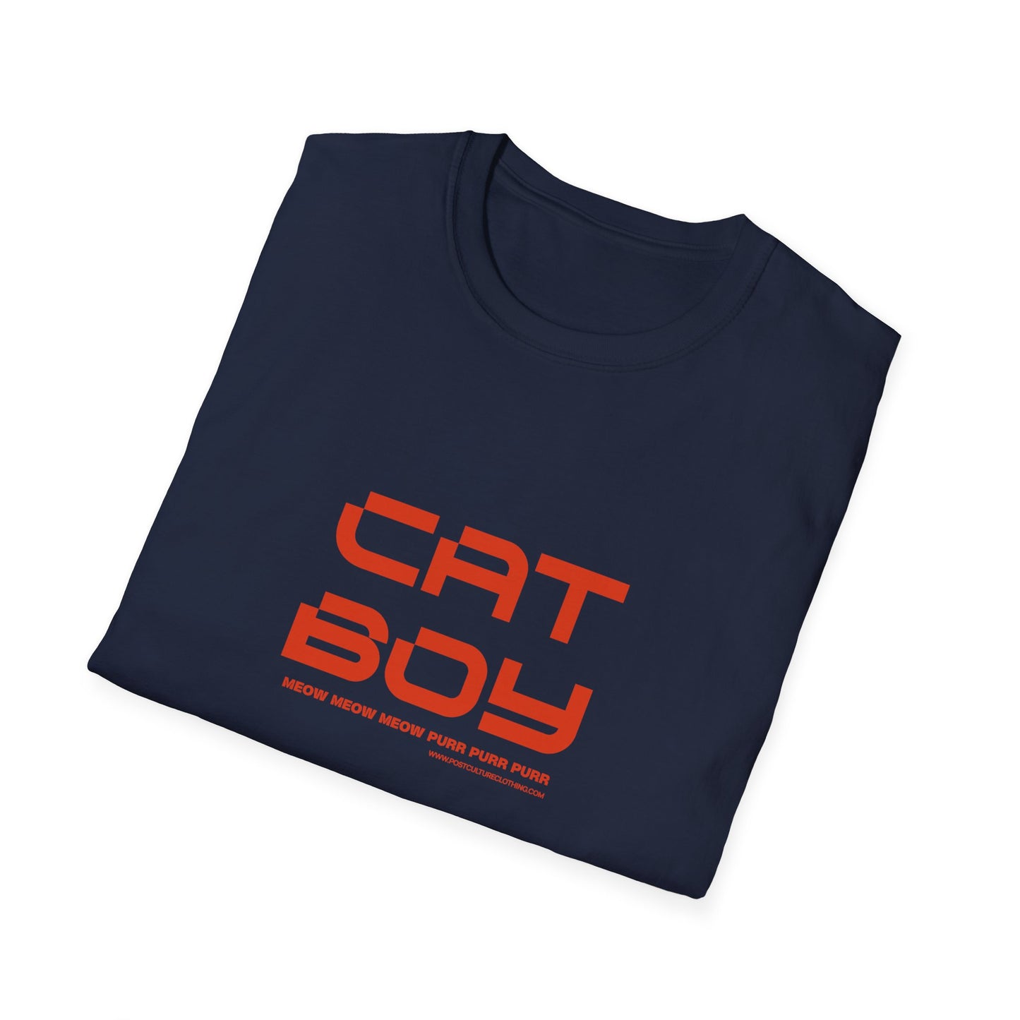 Unisex Cat Boy T-Shirt - Cute Tee for Cat Lover Boyz