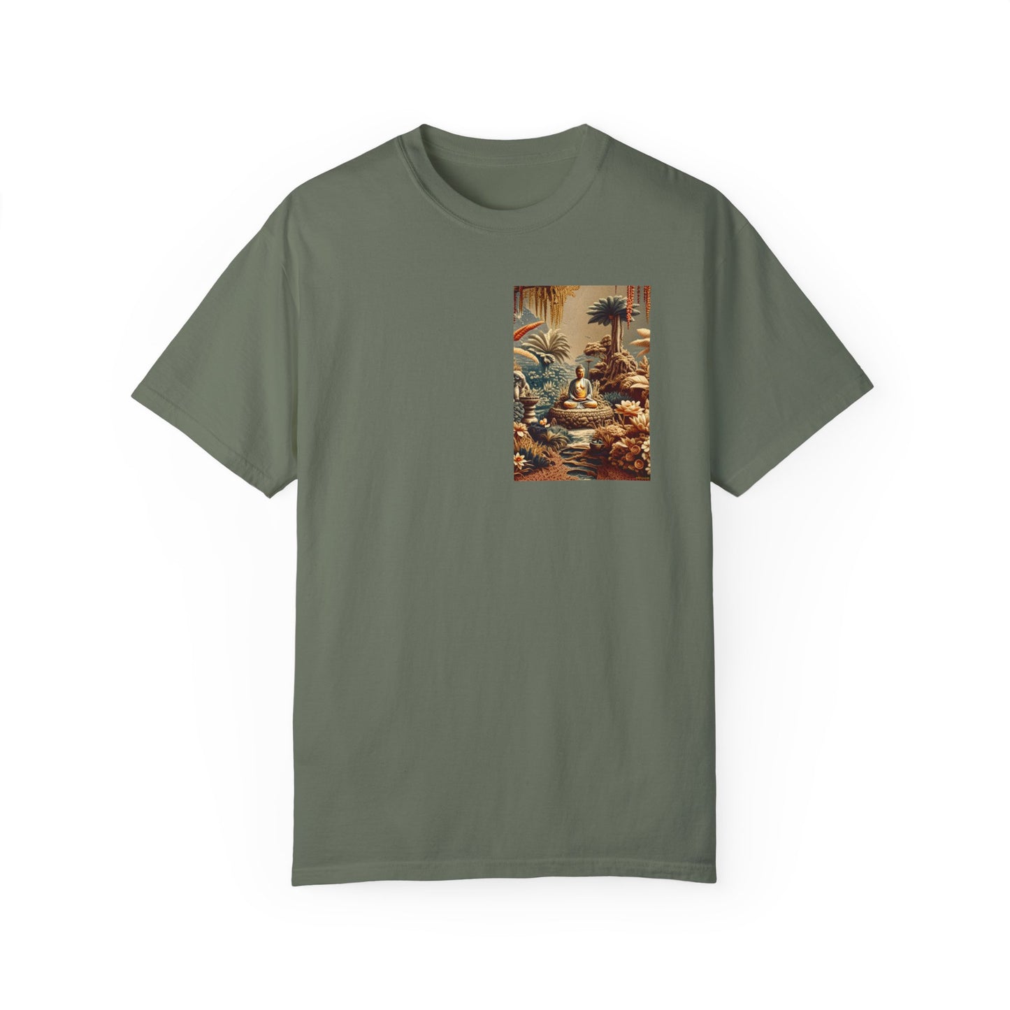 PostCulture Buddha Garden Unisex T-shirt