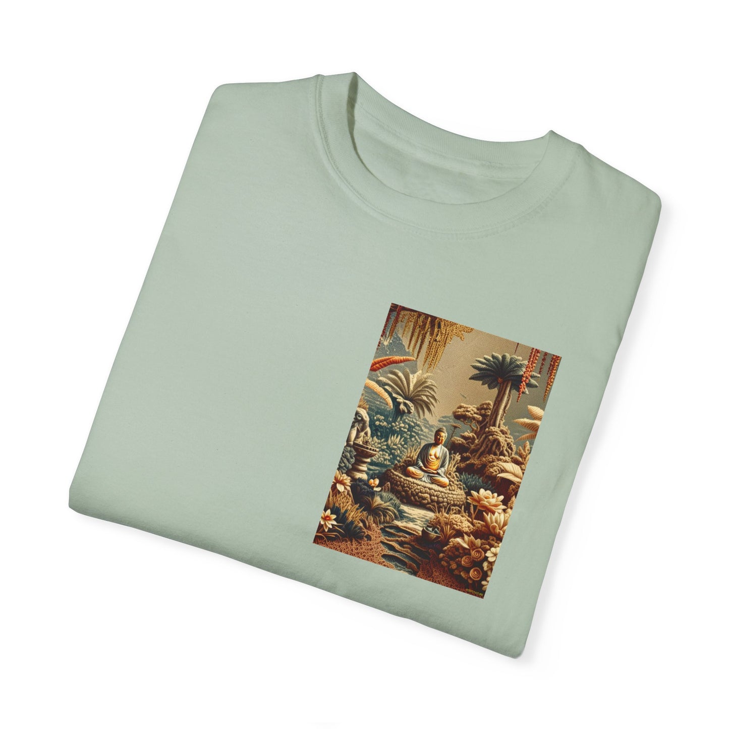 PostCulture Buddha Garden Unisex T-shirt