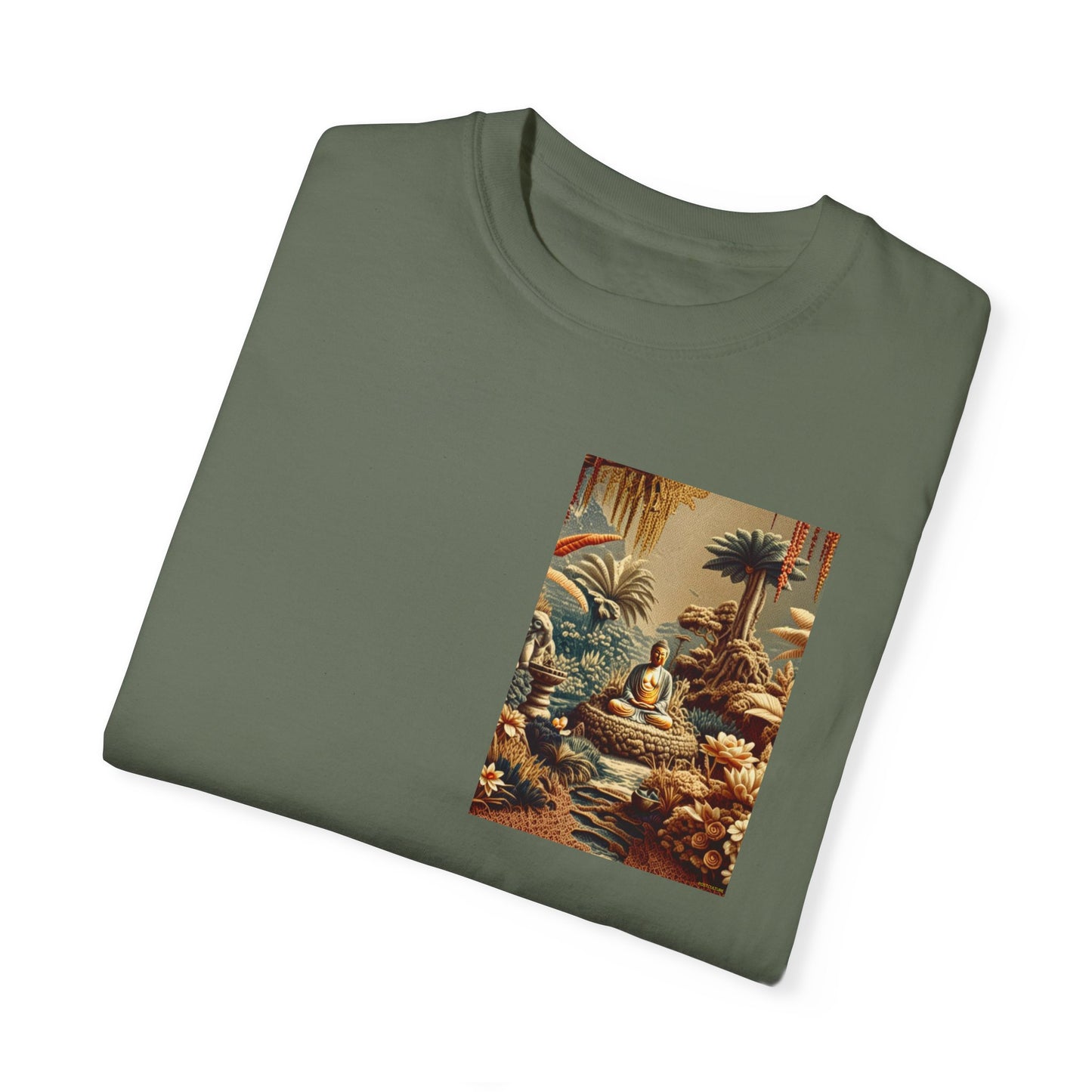 PostCulture Buddha Garden Unisex T-shirt