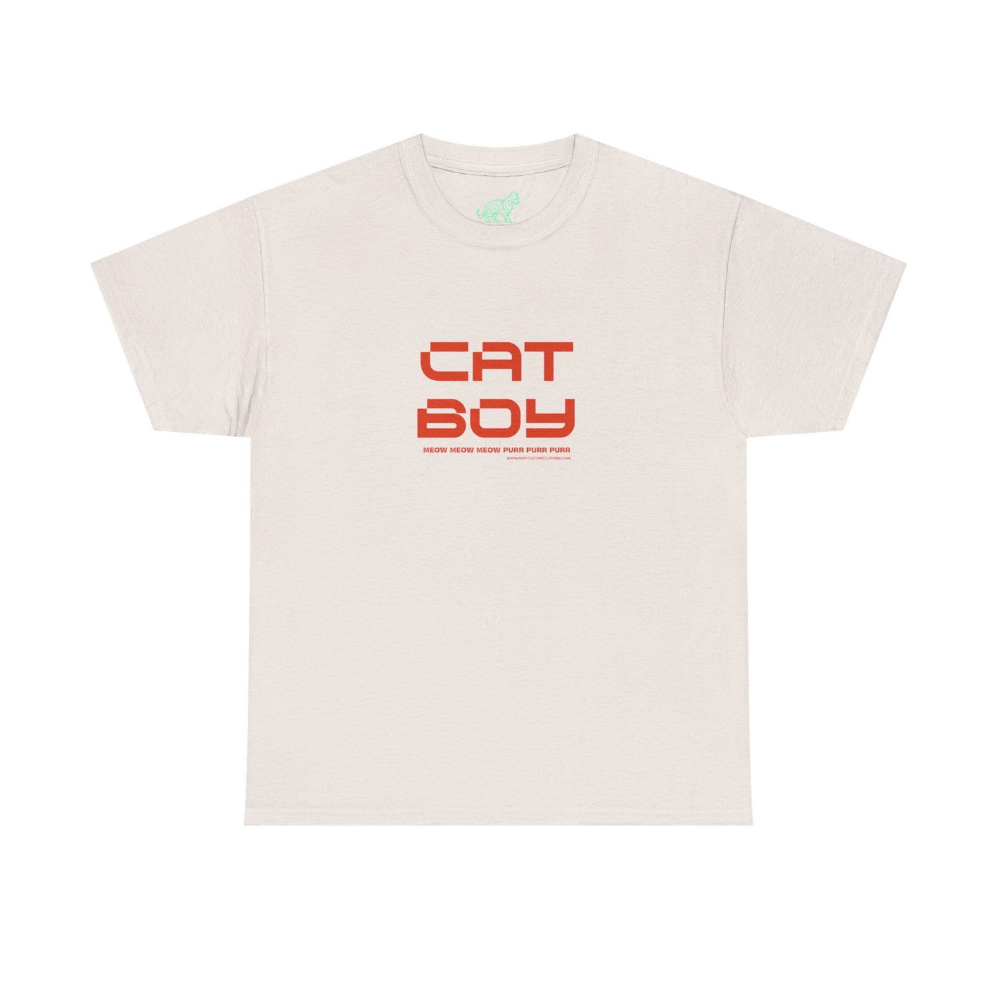Unisex Cat Boy T-Shirt - Cute Tee for Cat Lover Boyz