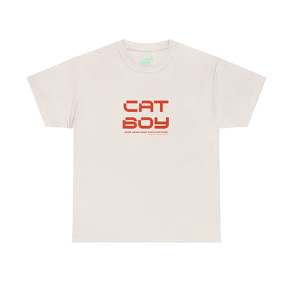 Unisex Cat Boy T-Shirt - Cute Tee for Cat Lover Boyz