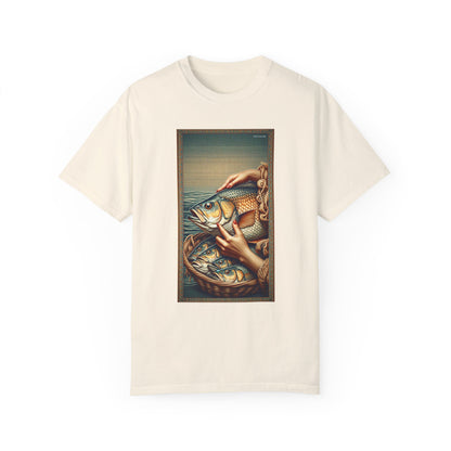 PostCulture Fish In A Basket Unisex T-Shirt