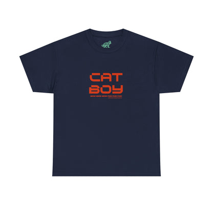 Unisex Cat Boy T-Shirt - Cute Tee for Cat Lover Boyz