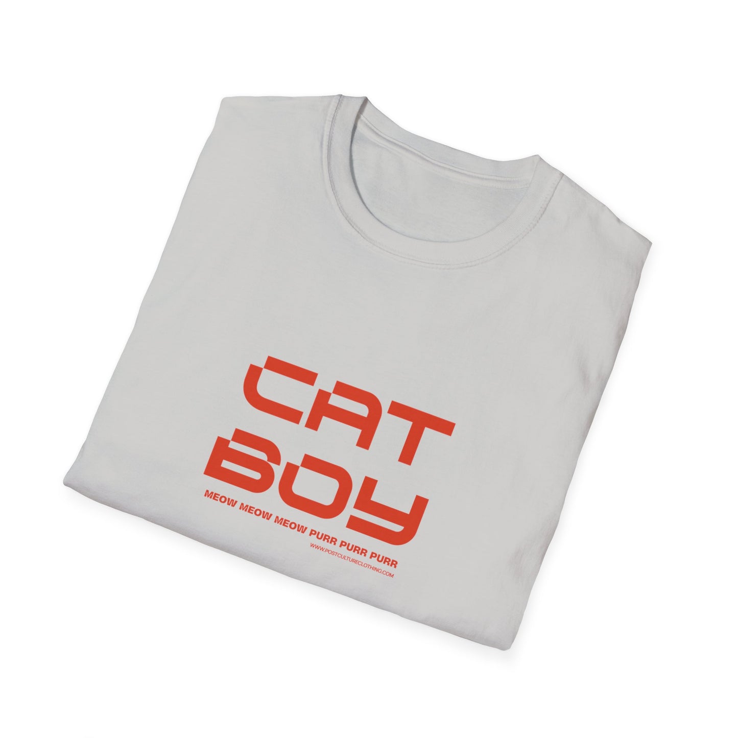 Unisex Cat Boy T-Shirt - Cute Tee for Cat Lover Boyz