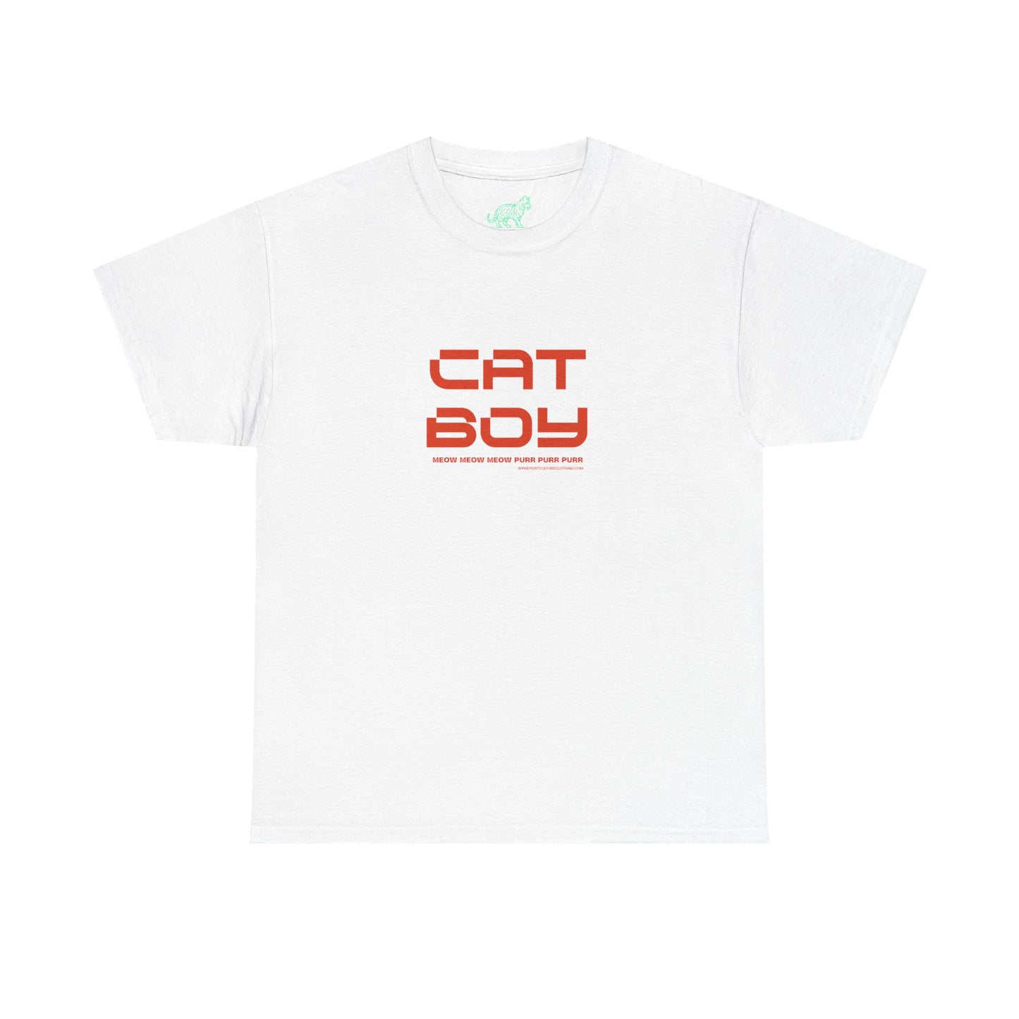 Unisex Cat Boy T-Shirt - Cute Tee for Cat Lover Boyz