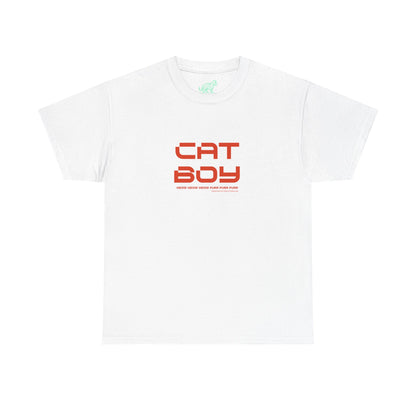 Unisex Cat Boy T-Shirt - Cute Tee for Cat Lover Boyz