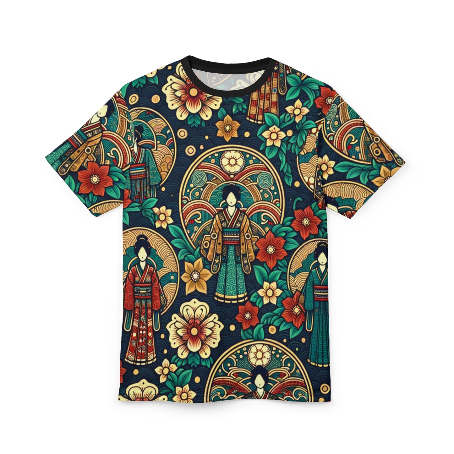 PostCulture Kimono Print Cut & Sew Tee