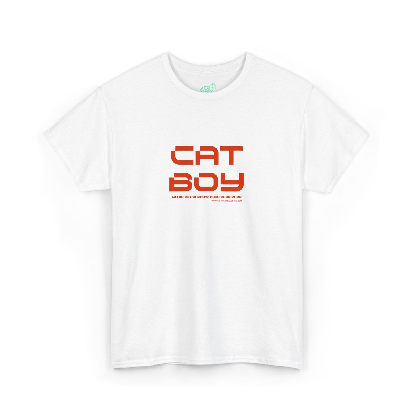 Unisex Cat Boy T-Shirt - Cute Tee for Cat Lover Boyz