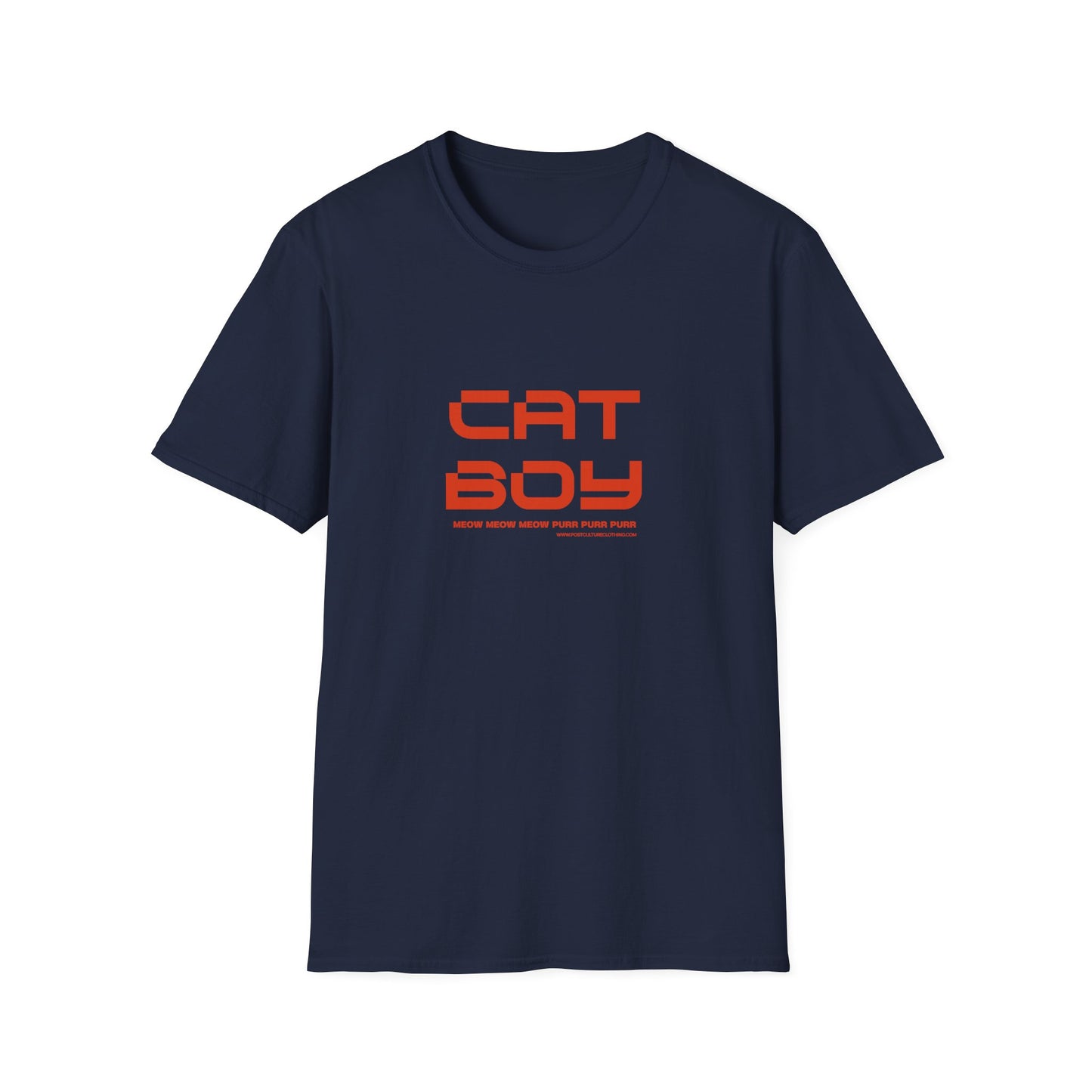 Unisex Cat Boy T-Shirt - Cute Tee for Cat Lover Boyz