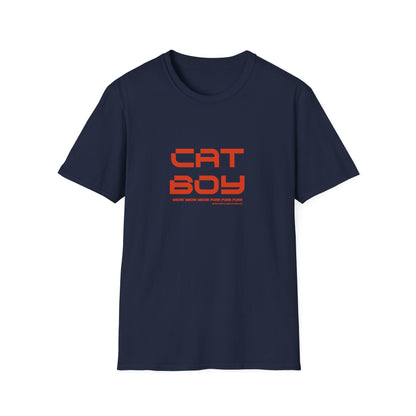 Unisex Cat Boy T-Shirt - Cute Tee for Cat Lover Boyz