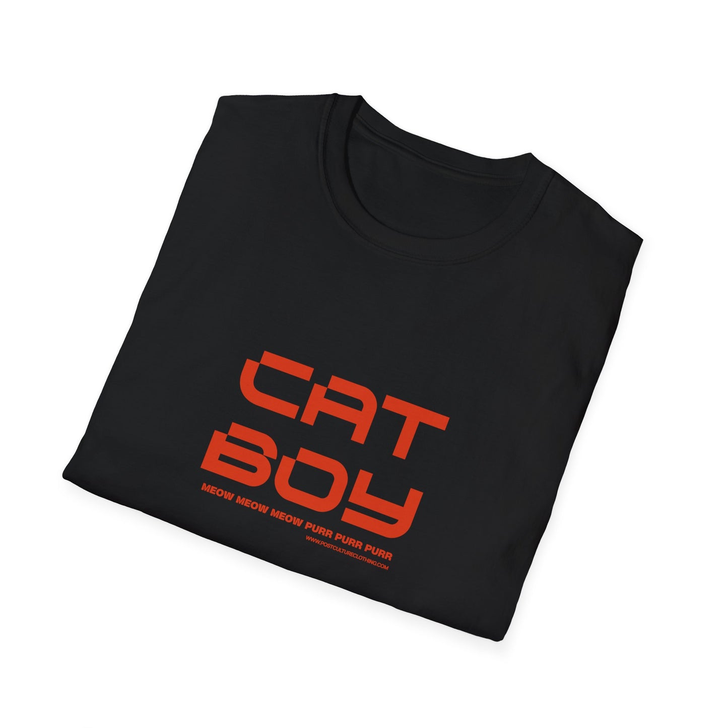 Unisex Cat Boy T-Shirt - Cute Tee for Cat Lover Boyz