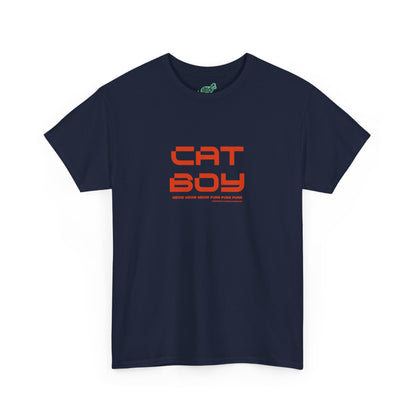 Unisex Cat Boy T-Shirt - Cute Tee for Cat Lover Boyz
