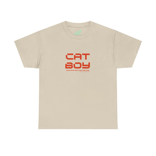 Unisex Cat Boy T-Shirt - Cute Tee for Cat Lover Boyz