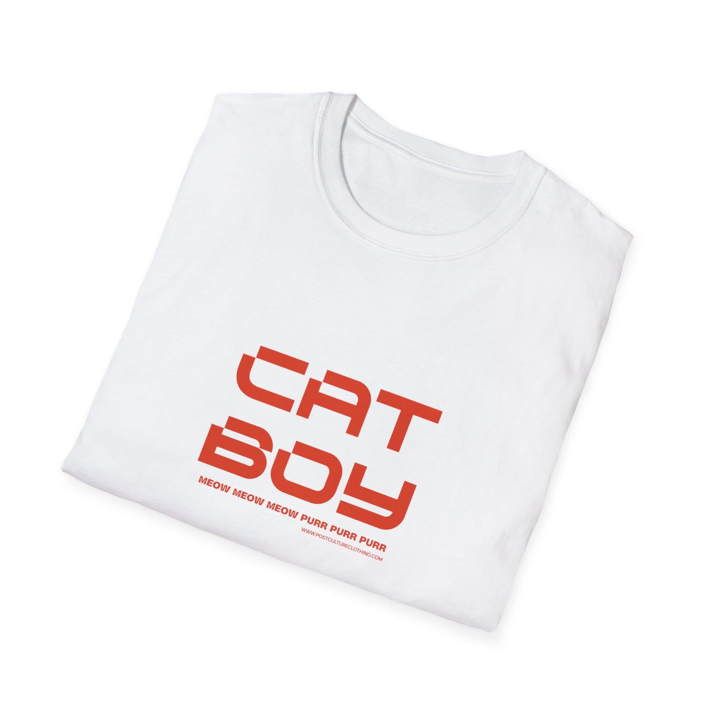 Unisex Cat Boy T-Shirt - Cute Tee for Cat Lover Boyz
