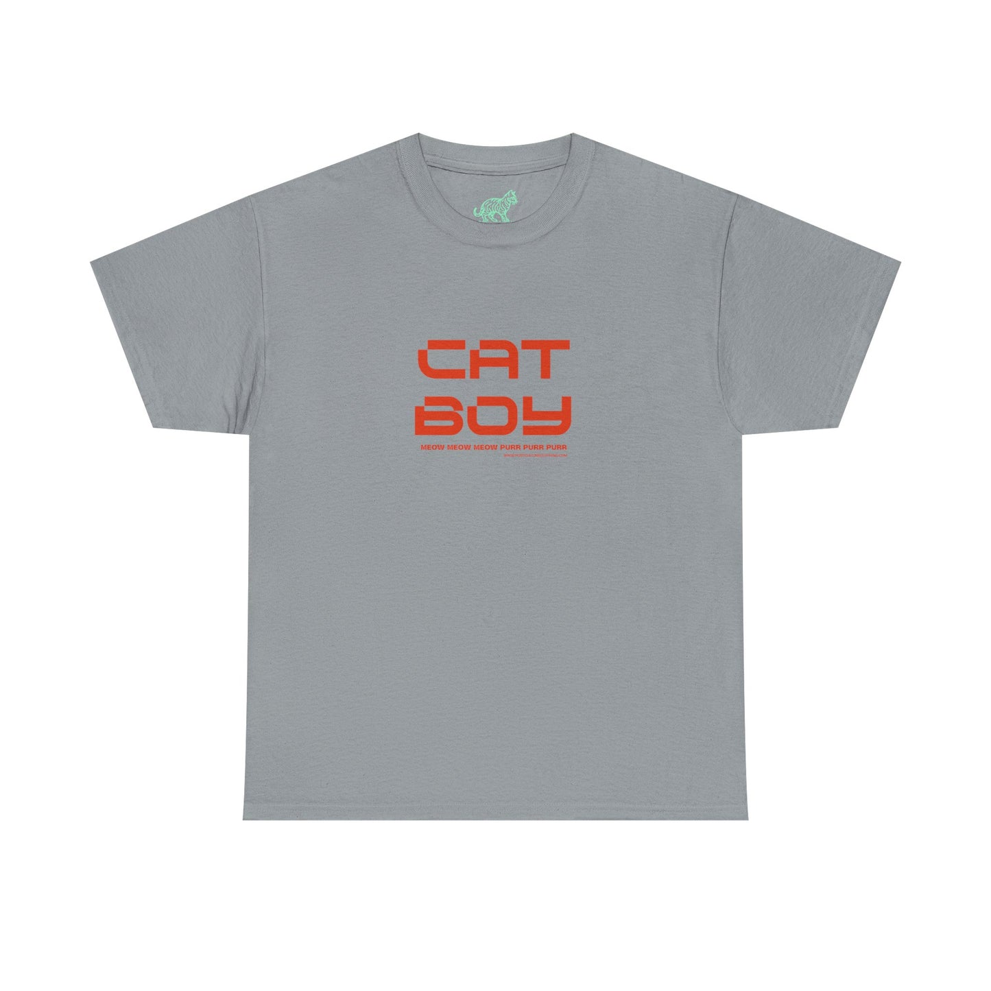 Unisex Cat Boy T-Shirt - Cute Tee for Cat Lover Boyz