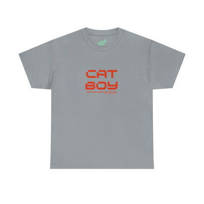 Unisex Cat Boy T-Shirt - Cute Tee for Cat Lover Boyz