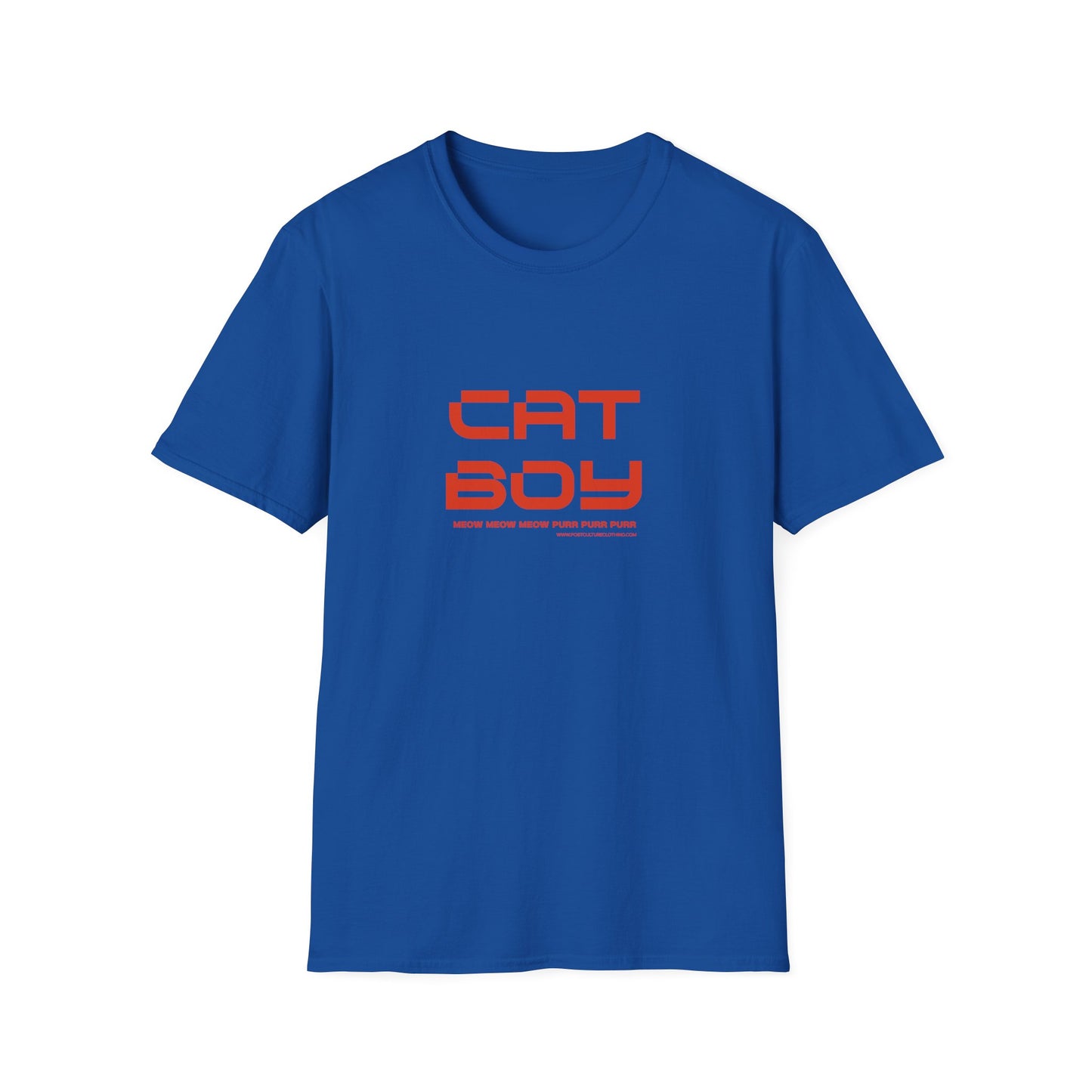 Unisex Cat Boy T-Shirt - Cute Tee for Cat Lover Boyz