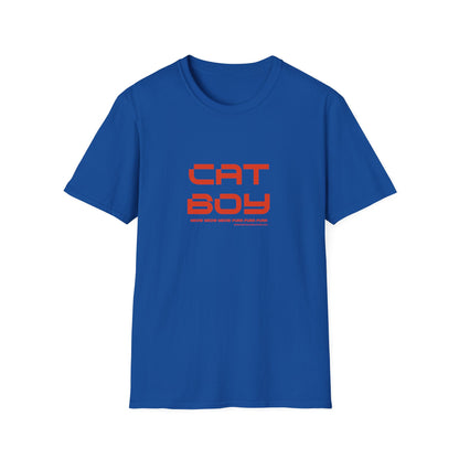 Unisex Cat Boy T-Shirt - Cute Tee for Cat Lover Boyz