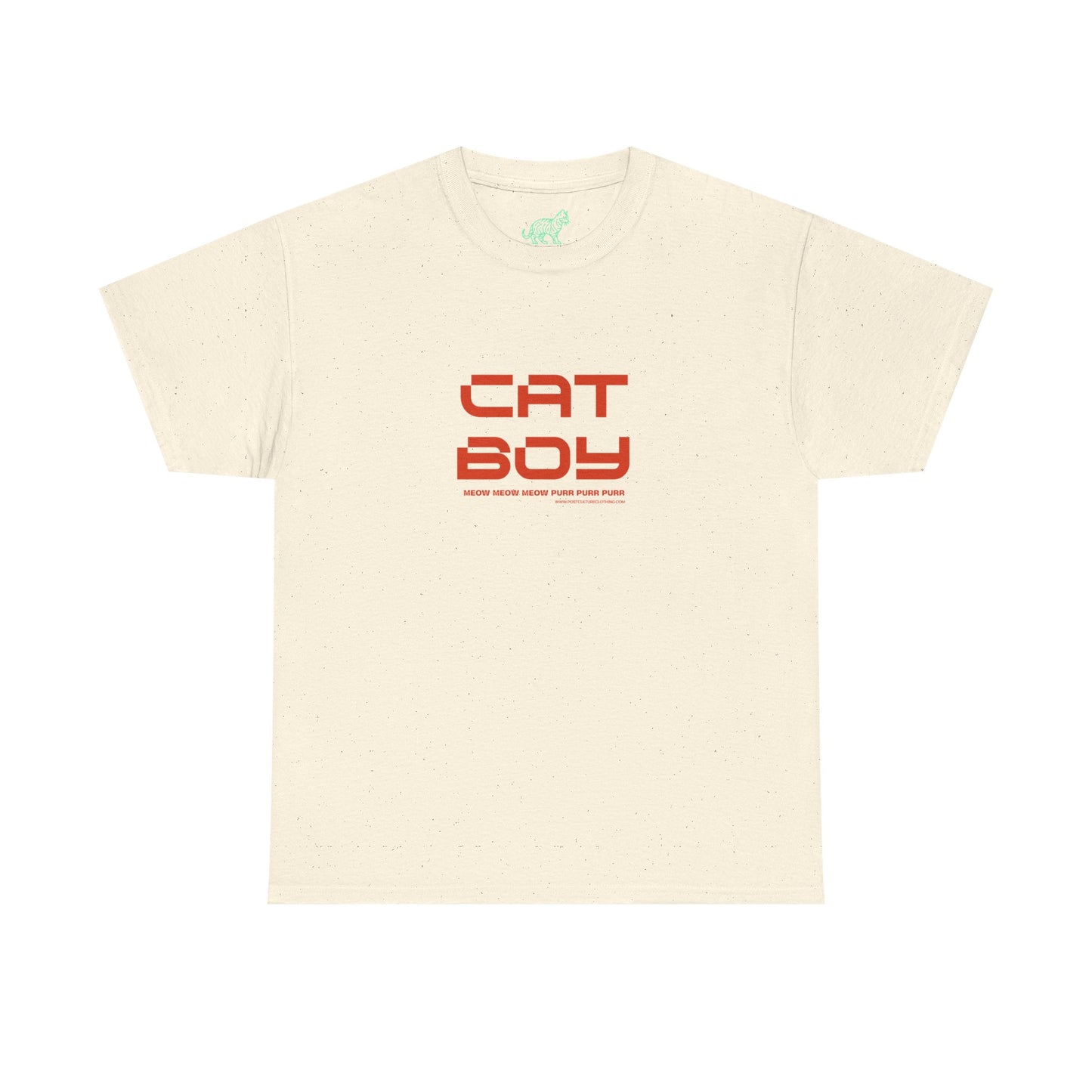 Unisex Cat Boy T-Shirt - Cute Tee for Cat Lover Boyz