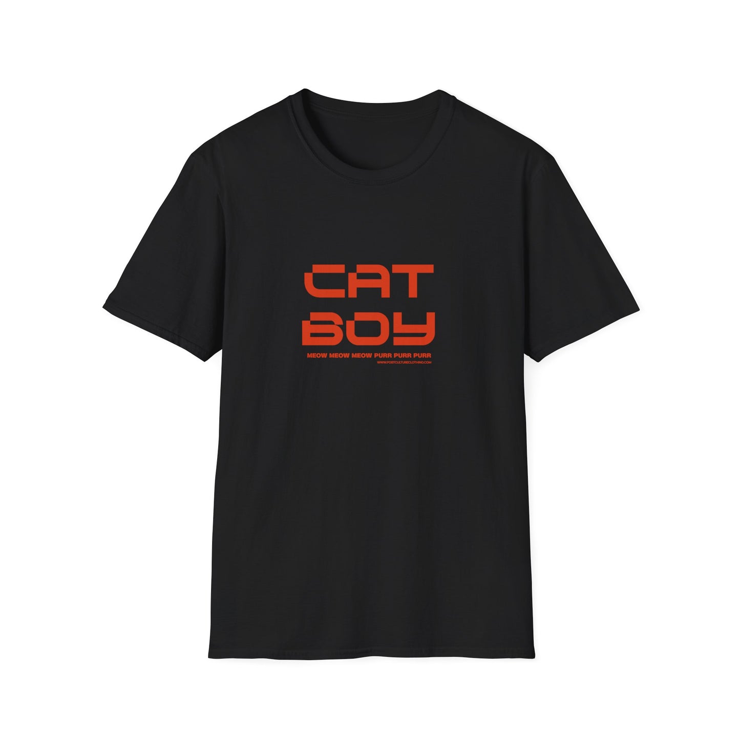 Unisex Cat Boy T-Shirt - Cute Tee for Cat Lover Boyz