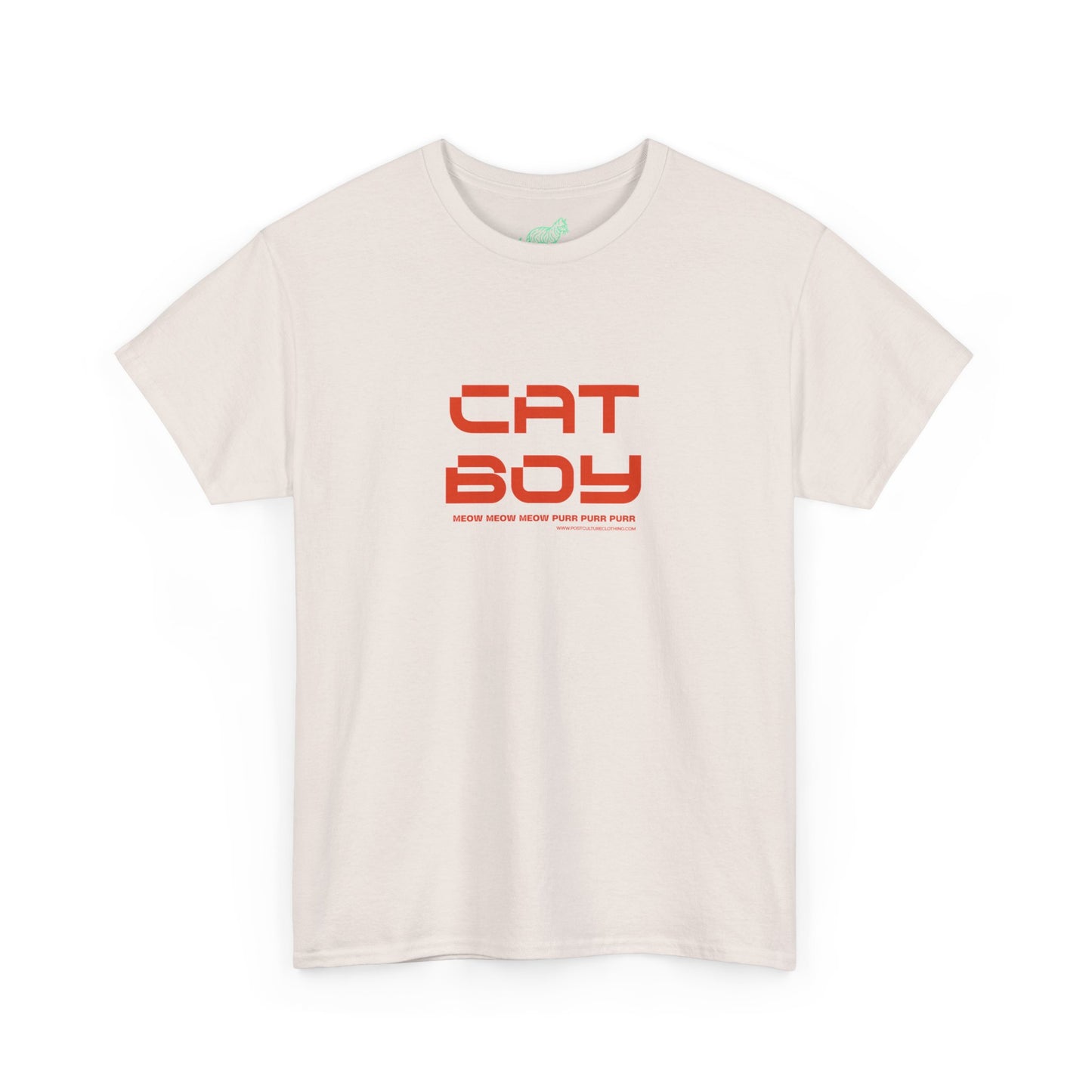 Unisex Cat Boy T-Shirt - Cute Tee for Cat Lover Boyz