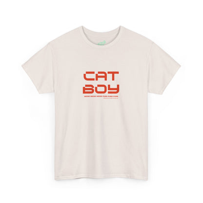 Unisex Cat Boy T-Shirt - Cute Tee for Cat Lover Boyz