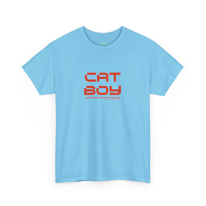 Unisex Cat Boy T-Shirt - Cute Tee for Cat Lover Boyz