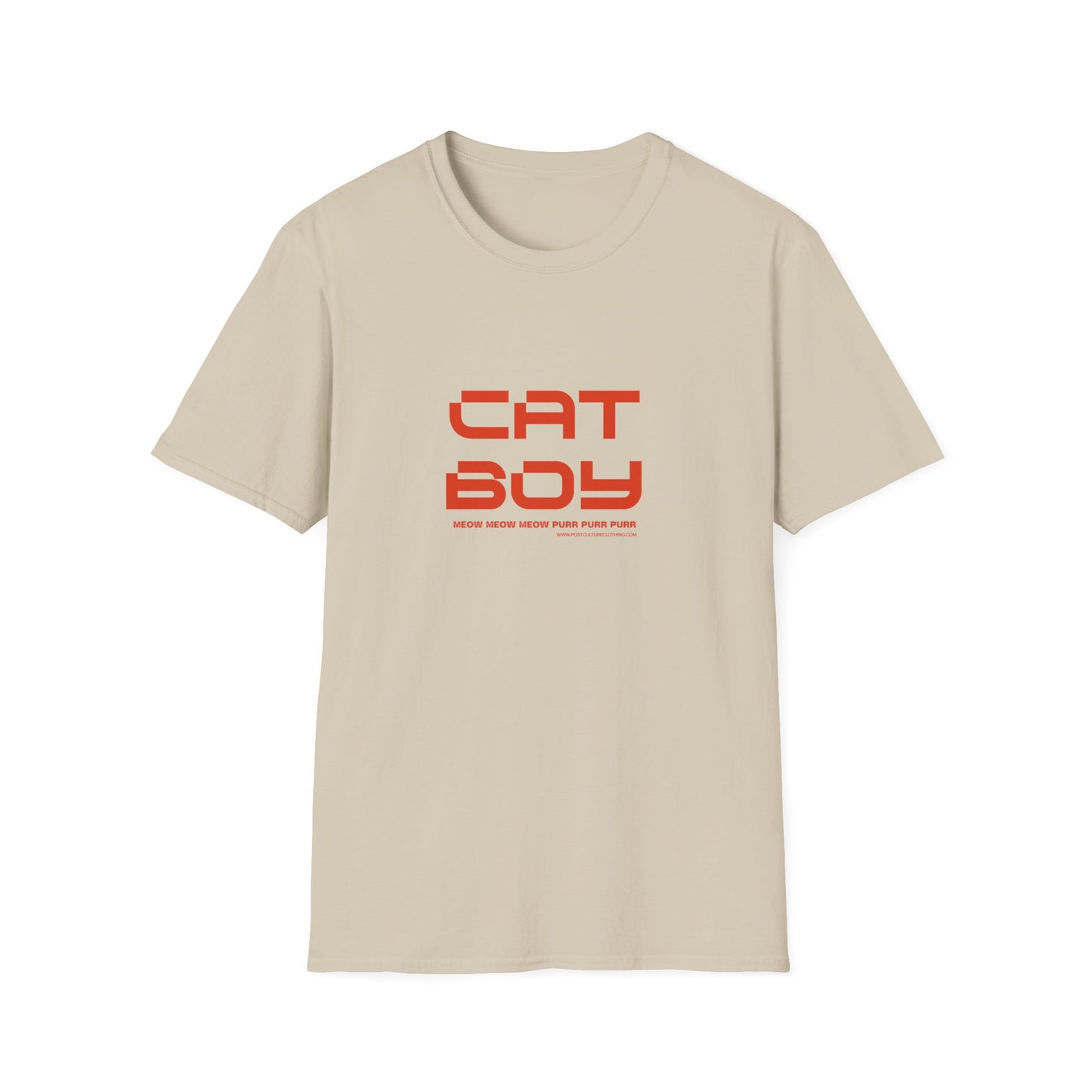 Unisex Cat Boy T-Shirt - Cute Tee for Cat Lover Boyz