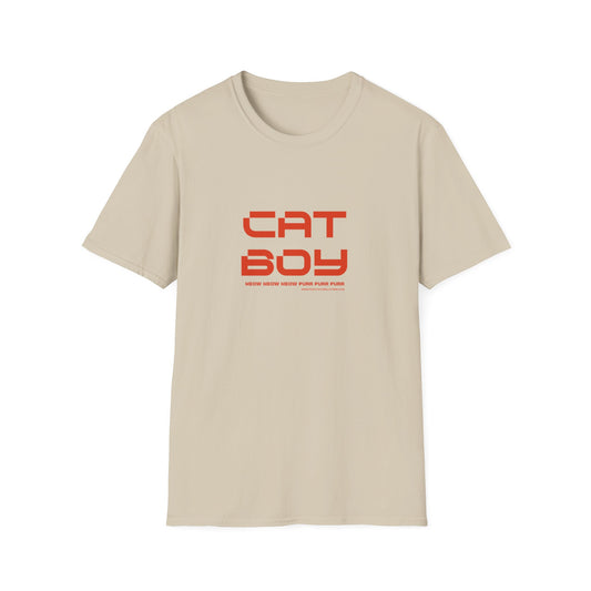 Unisex Cat Boy T-Shirt - Cute Tee for Cat Lover Boyz