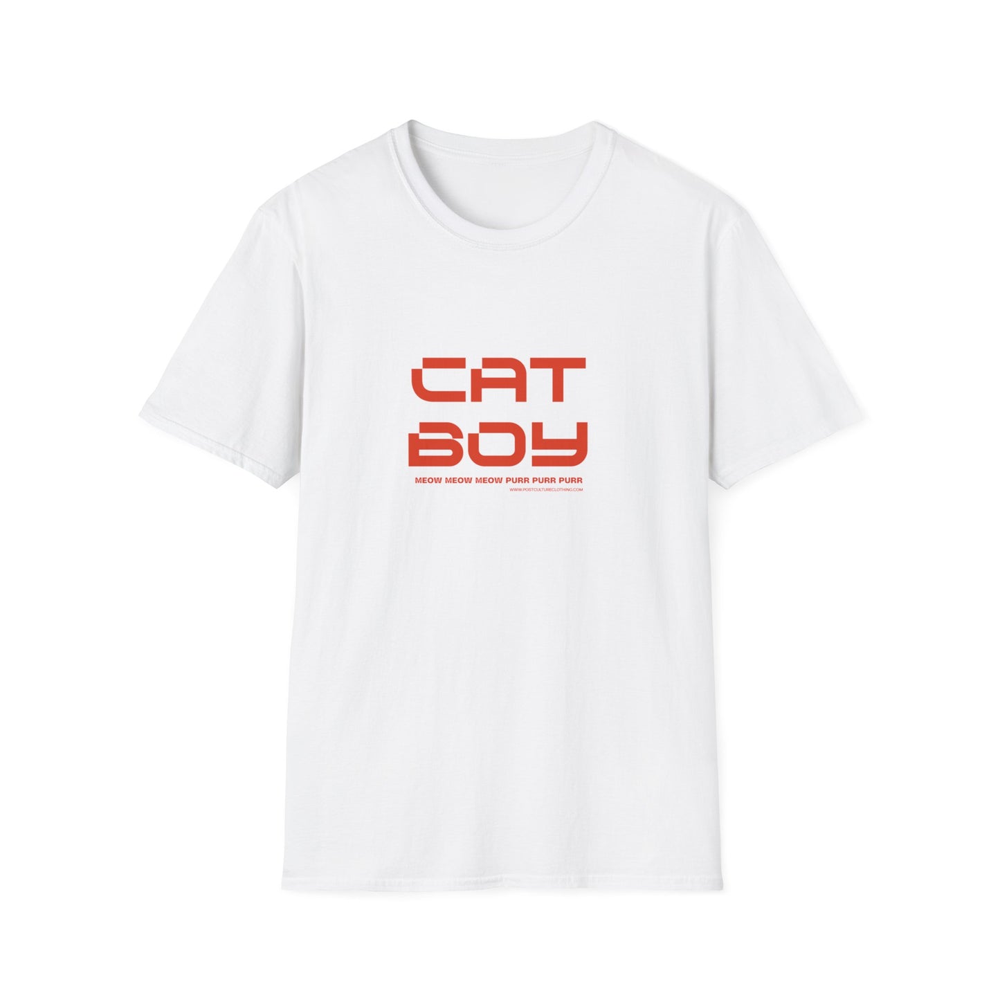 Unisex Cat Boy T-Shirt - Cute Tee for Cat Lover Boyz