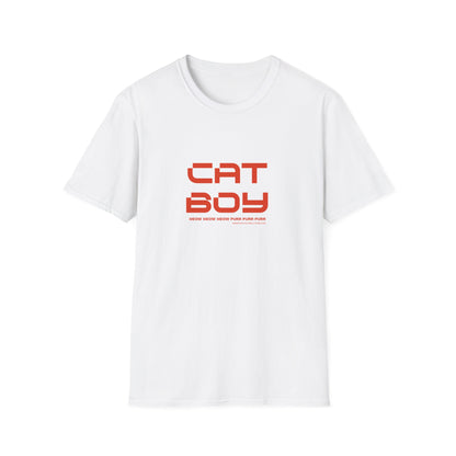 Unisex Cat Boy T-Shirt - Cute Tee for Cat Lover Boyz