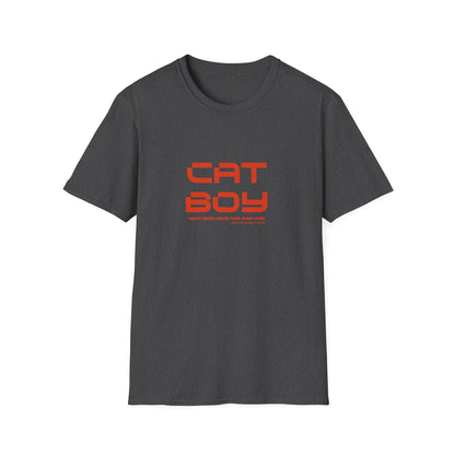 Unisex Cat Boy T-Shirt - Cute Tee for Cat Lover Boyz