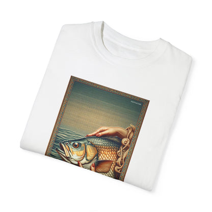 PostCulture Fish In A Basket Unisex T-Shirt