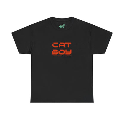 Unisex Cat Boy T-Shirt - Cute Tee for Cat Lover Boyz