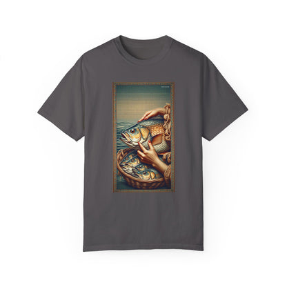 PostCulture Fish In A Basket Unisex T-Shirt